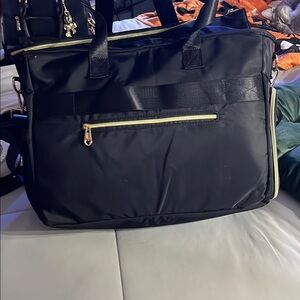 Black and gold hardware laptop and office tote bag. Brand new!